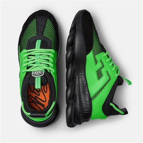 versace chain reaction green|versace chain reaction black.